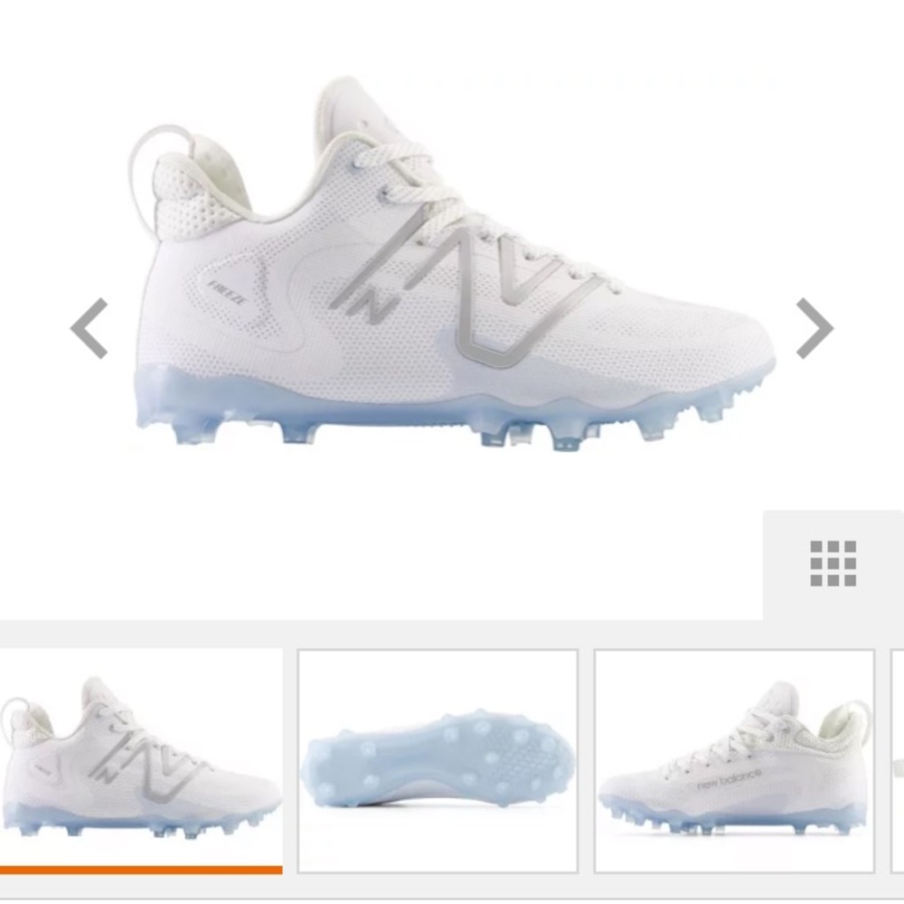 New Balance Freez3 lacrosse cleats unisex male sz5 female 6.5 only worn 2x